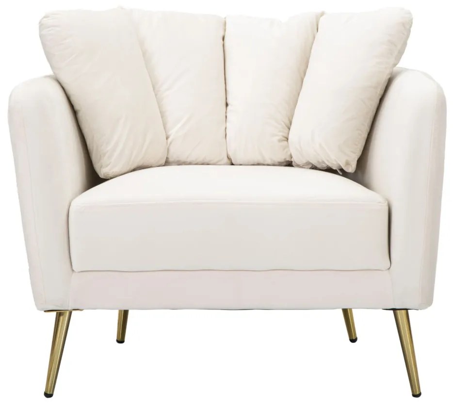 Fotel kiev krém 88x77x74cm