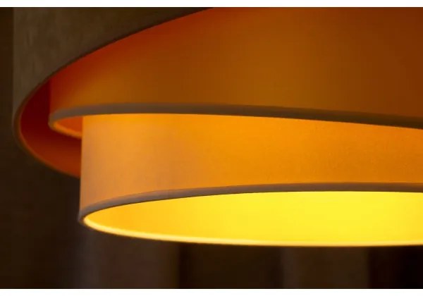 Duolla - Felületre szerelhető csillár KOBO 1xE27/15W/230V átm. 45 cm bézs/arany/krémes