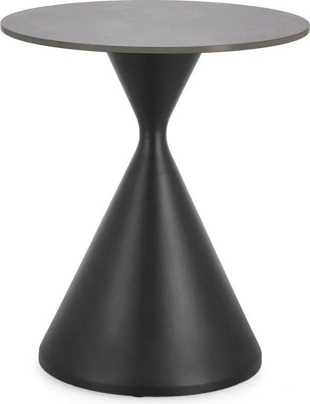 Kerek tárolóasztal márvány dekoros asztallappal ø 50 cm Joona – Bizzotto