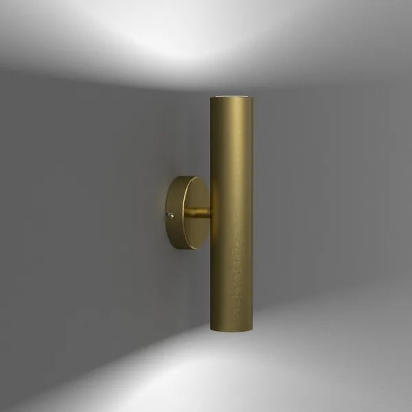 Fali lámpa RAITO 2xGU10/8W/230V sárgaréz