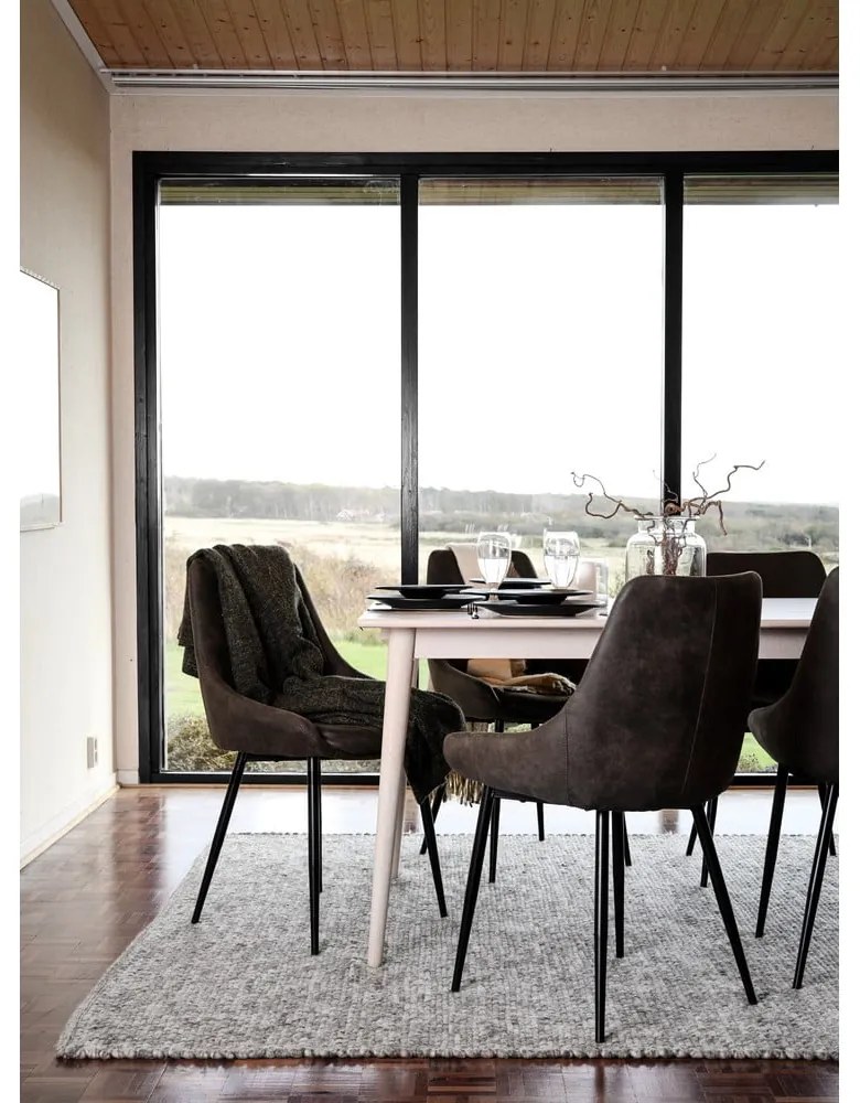 Tölgyfa bővíthető étkezőasztal 180x90 cm Tyler - Rowico