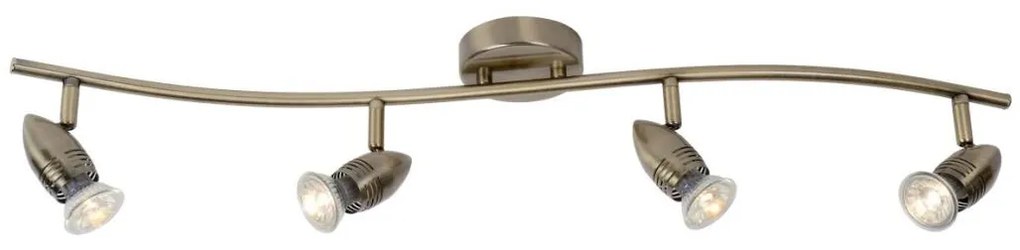Lucide 13955/20/03 - LED spotlámpa CARO-LED 4xGU10/5W/230V bronz