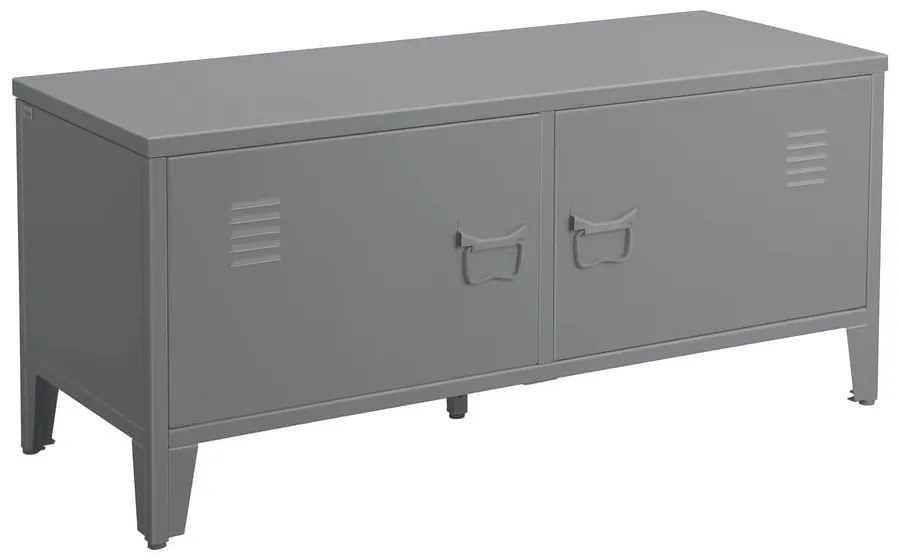 Szürke fém ülőkés cipőtartó Salino – Støraa