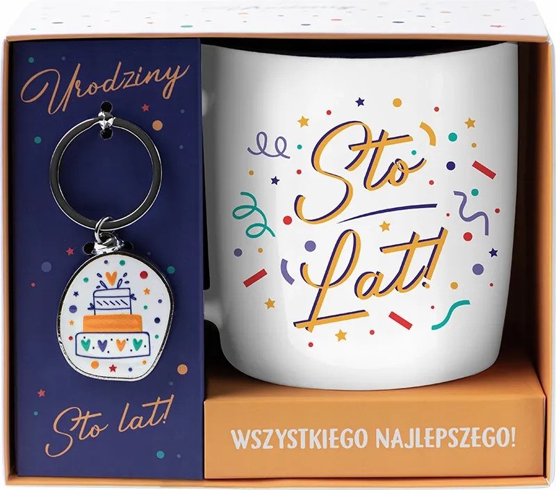 Ajándék szett Születésnapi Ajándék Bögre Százéves 100 Éves