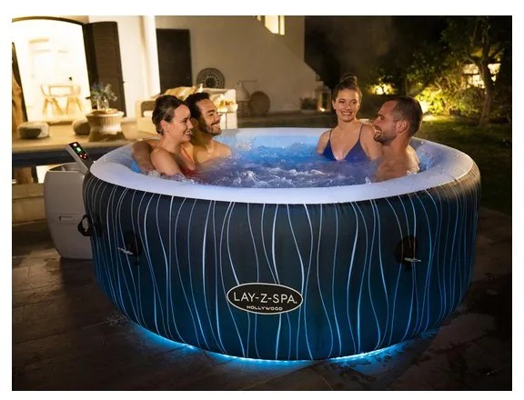 LED Jacuzzi Lay-Z-Spa Hollywood 4-6 fő Bestway