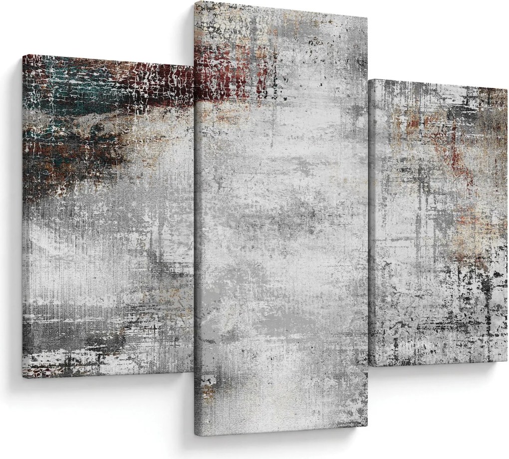 Kép - Absztrakt texturált vászon (90x60 cm)