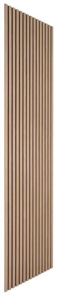 Akusztikus panel, fa furnér, natúr, tölgy hatású 240x60x2,2 cm