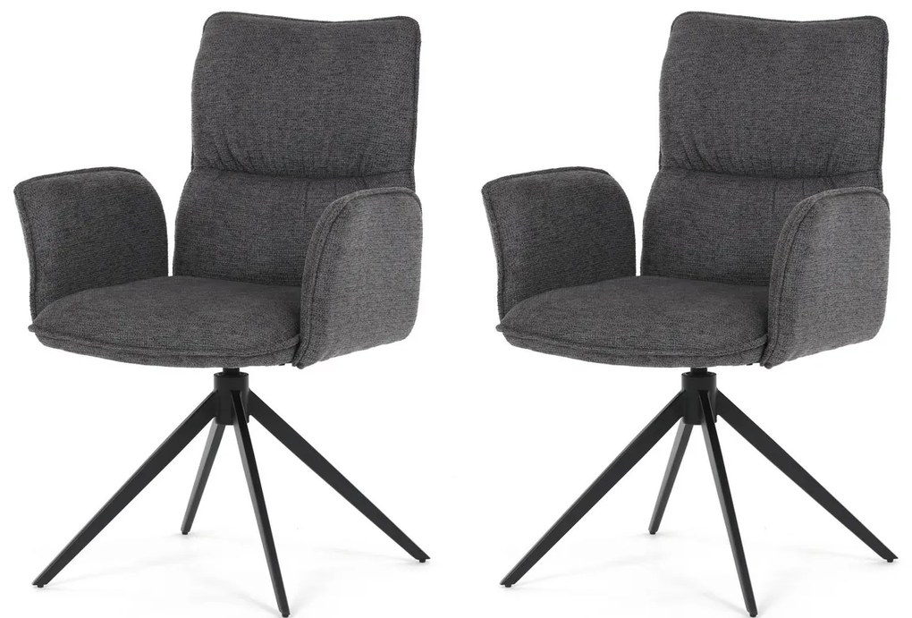 DCH-D1328 GREY2 étkezőszék szett, 2 db