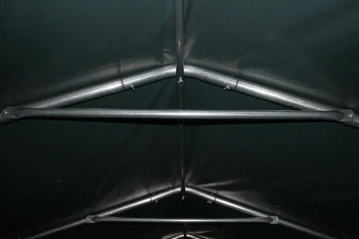 Kerti és gazdasági sátor 3,3×6 m PVC 550 g/m² zöld