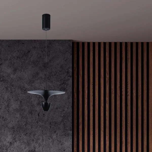 LED Csillár zsinóron LED/9W/230V 3000K fekete