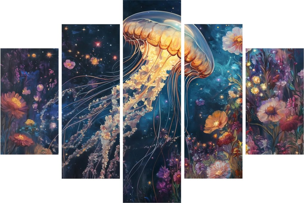 Kép - Varázslatos medúza (150x105 cm)