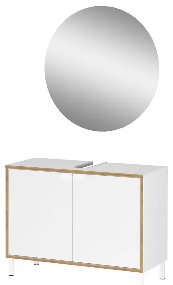 Fehér fürdőszoba bútor szett Topeka – Germania