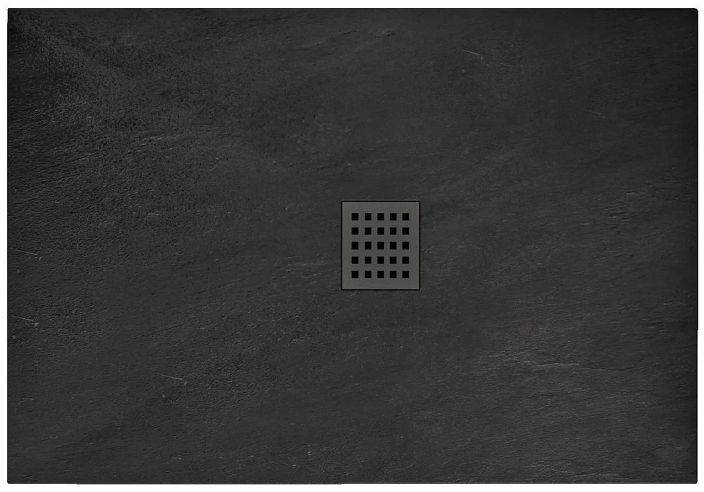 Zuhanytálca rea Black Rock 80x100