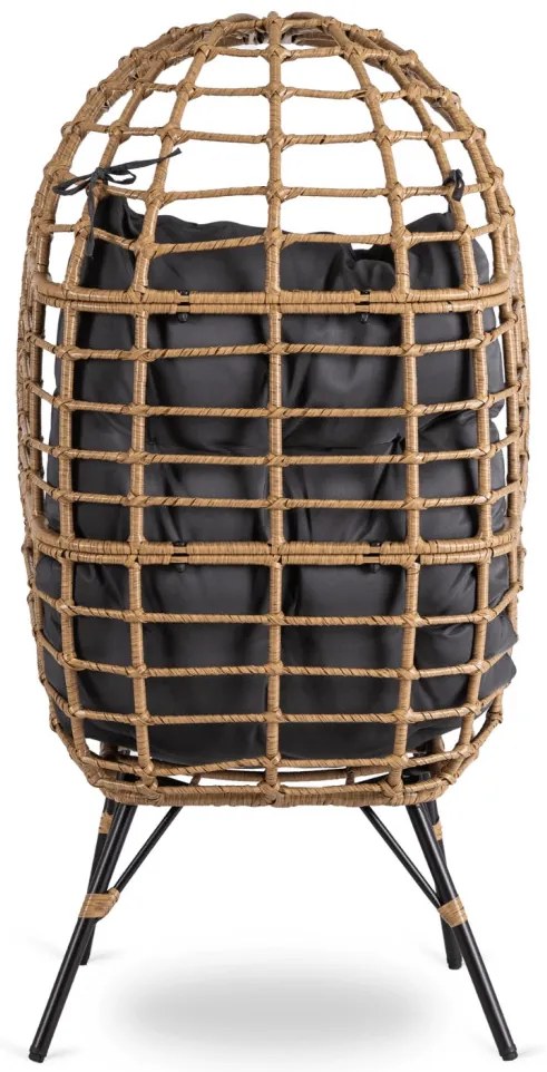 Kerti Pihenőfotel Szürke Színben. MADISON