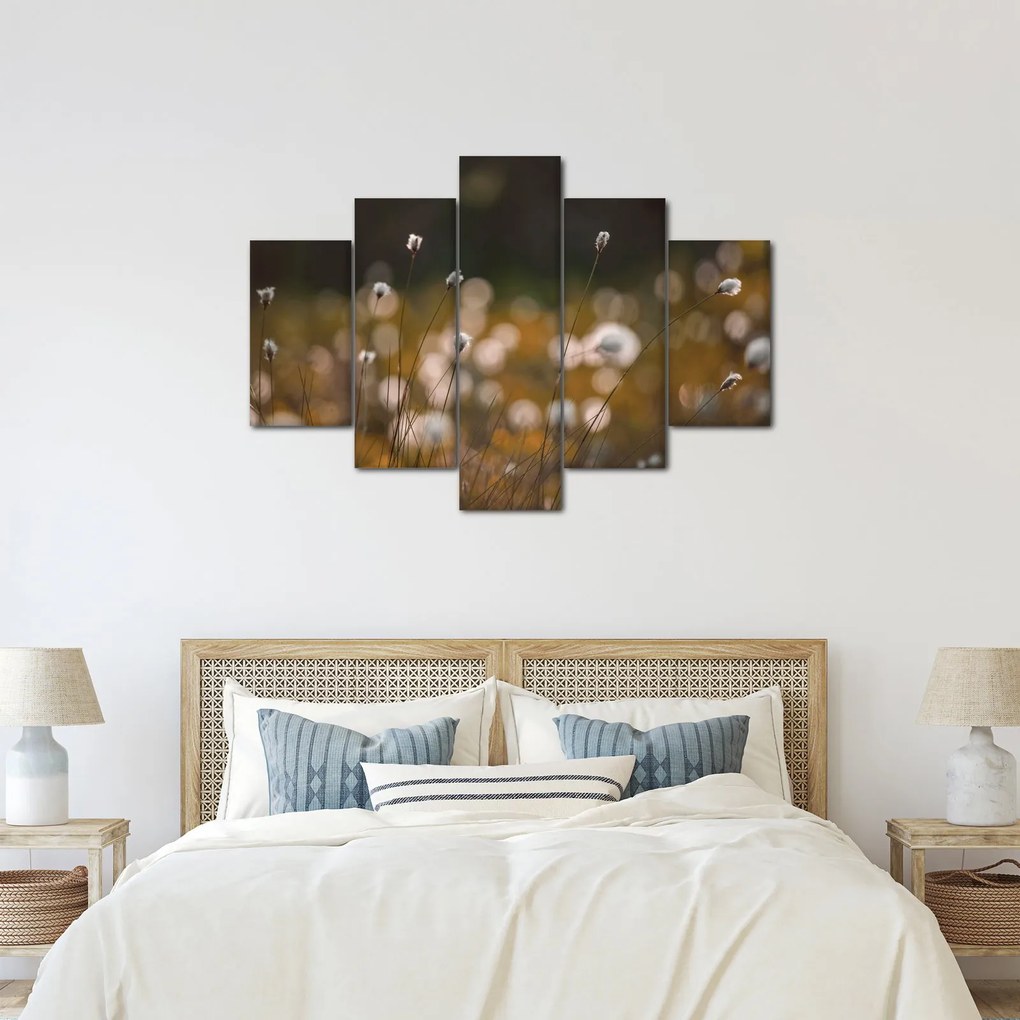 Kép - Gyapotfűvel borított rét N⁰2 (150x105 cm)