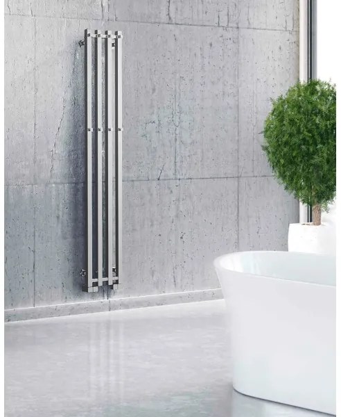 P.M.H. PX2C/4 - Fürdőszobai létra törölközőszárító radiátor PLUTO X 350W 150 cm fényes króm