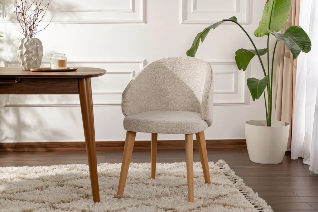 Bentley White and Light Oak étkezőszék szett, 2 db