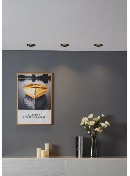 Eglo 900764 - LED RGBW Dimmelhető fügesztett mennyezeti lámpa CAROSSO-Z 4,7W/230V fekete