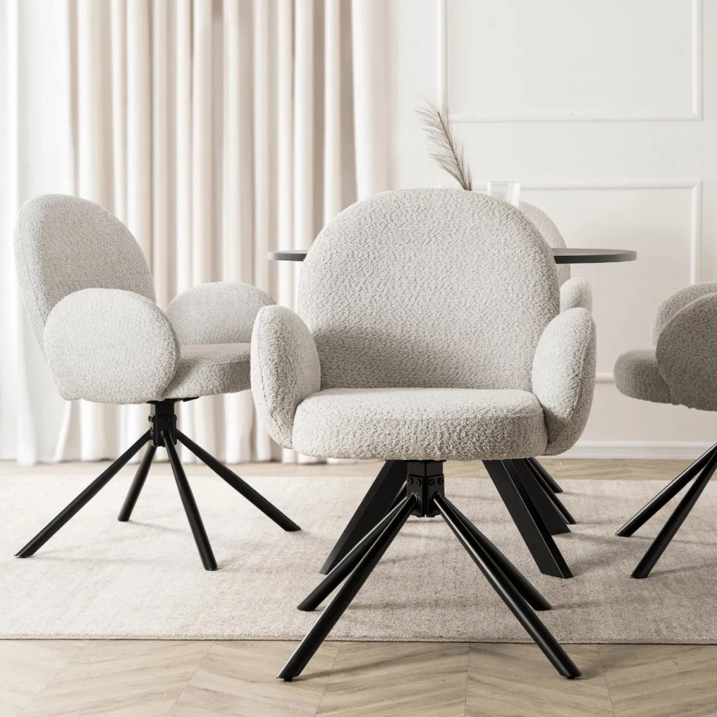 MUSSO forgószék, szürke