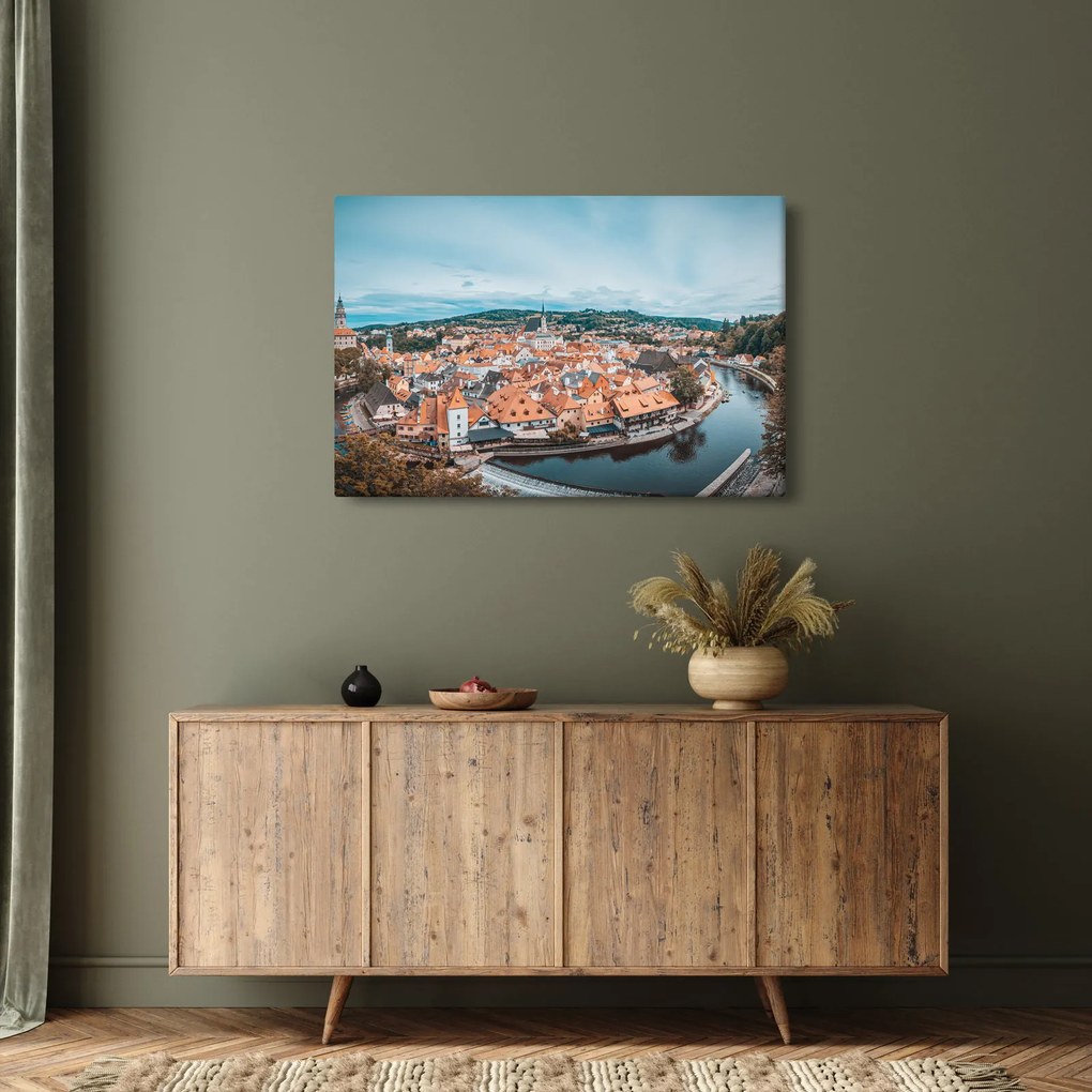 Kép - Cseh Krumlov (90x60 cm)