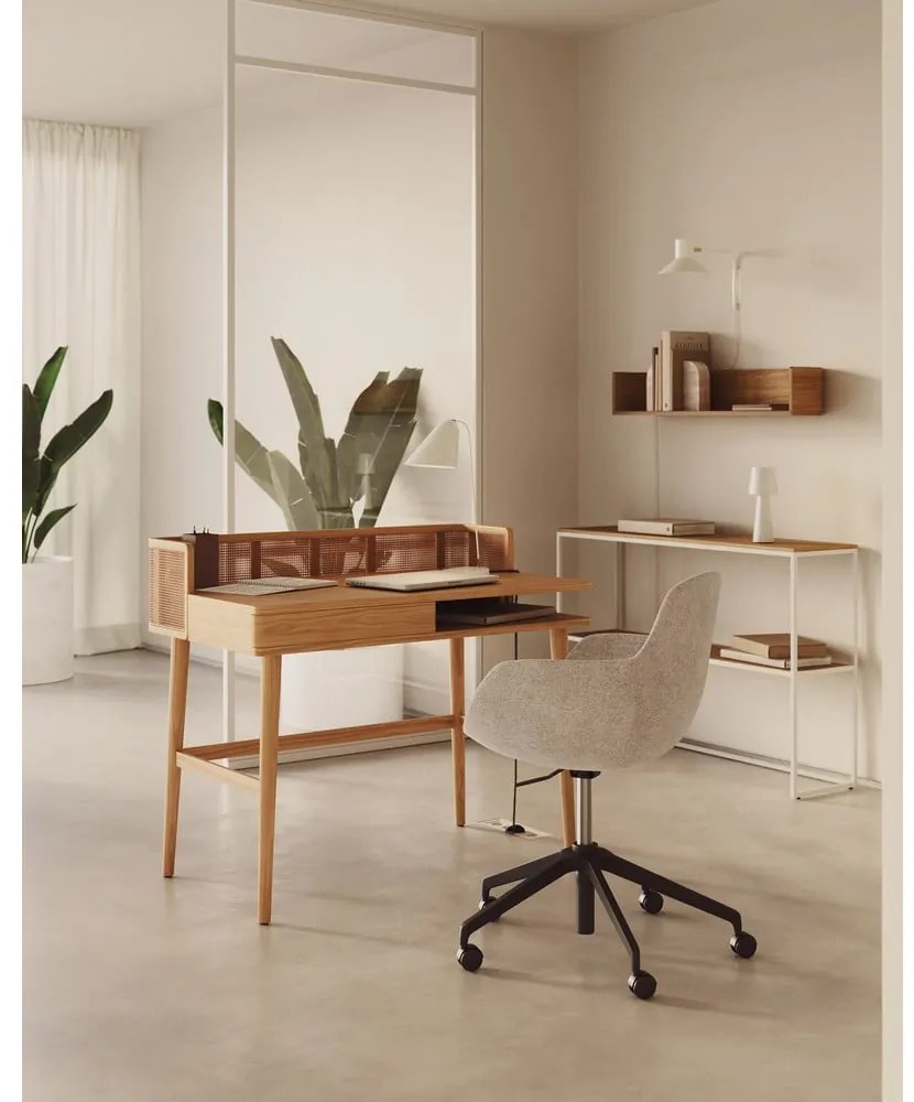 Bézs irodai szék Tissiana – Kave Home