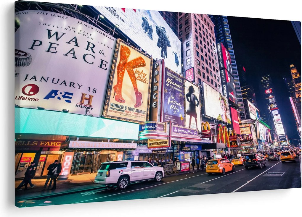 Kép - New York Theater District (90x60 cm)