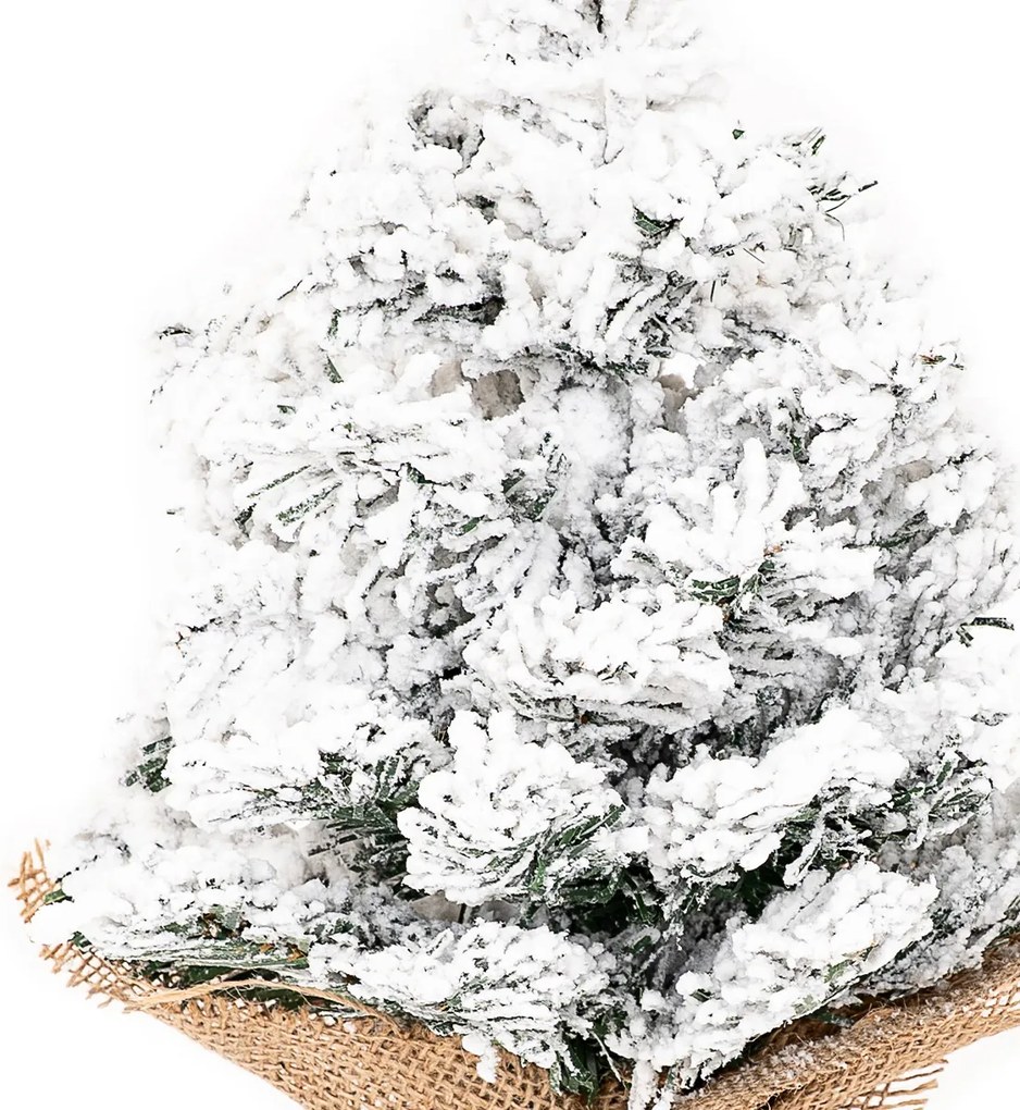 Tiga havas karácsonyfa jutában, 30 cm, 30 cm