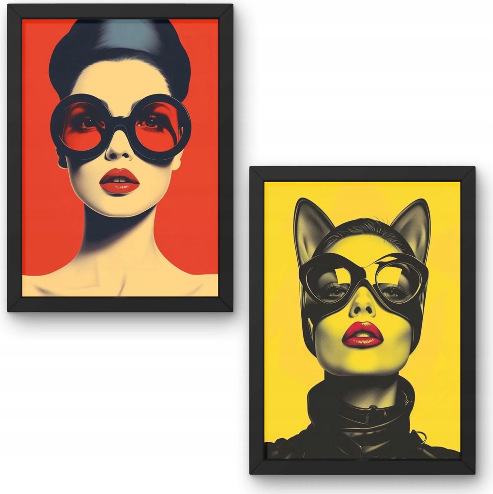 Két darabos Vogue Glamour poszter szett A4-es méretben