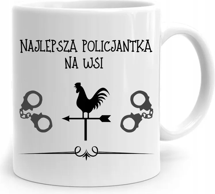 Rendőrnő Bögre Vidéken A Legjobb fotónyomtatással