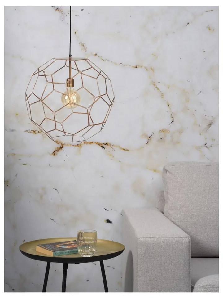 Barna függőlámpa fém búrával ø 34 cm Marrakesh – it's about RoMi