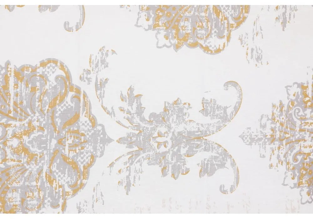 Barna-bézs egyszemélyes pamut ágyneműhuzat 140x200 cm Daisy – Mijolnir