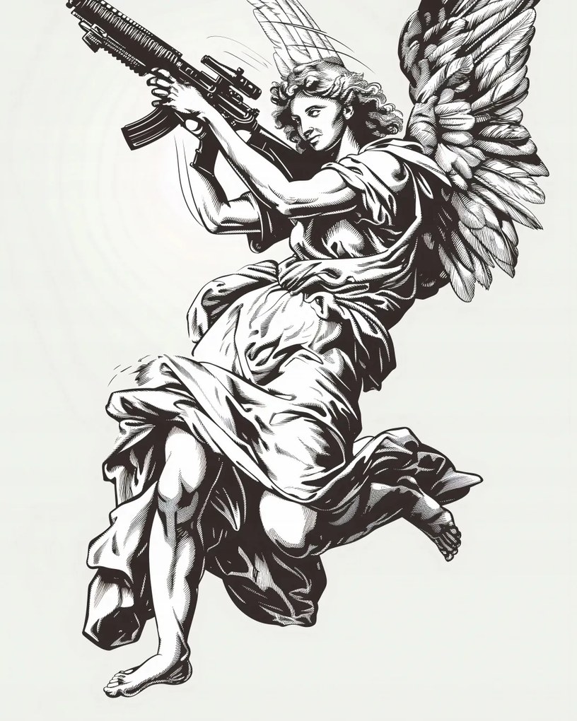 Poszter 40x50cm A háború angyala