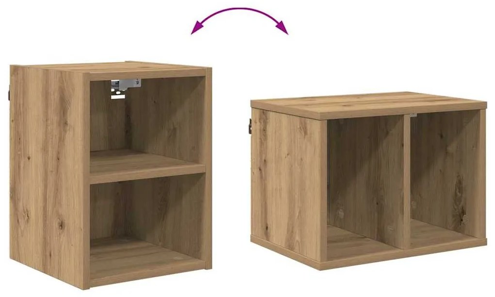 Függő szekrény Riga Artisan tölgy 30 x 29,5 x 40 cm Faanyag