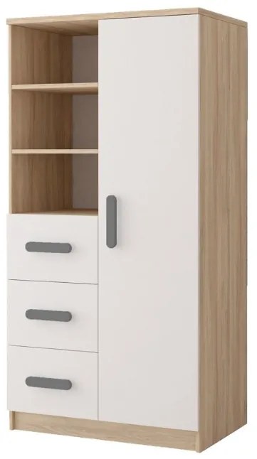 ID SVEND 80 polcos szekrény