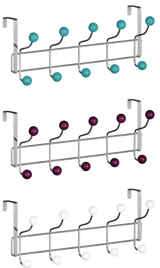Mentazöld-ezüstszínű fém ajtófogas 41 cm – Premier Housewares