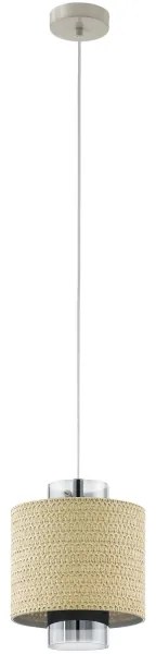 Eglo 43393 - Csillár zsinóron MEDIOUNA 1xE27/40W/230V