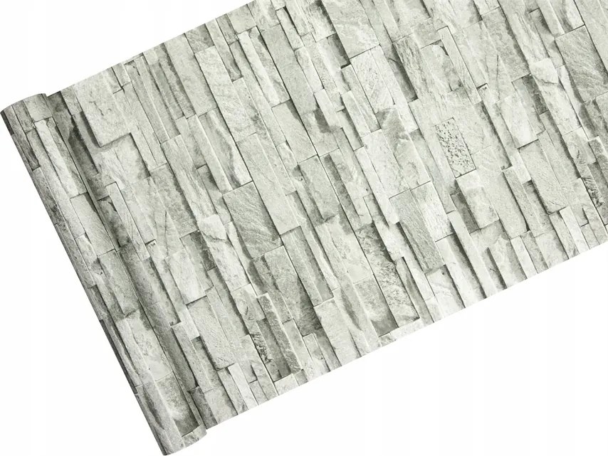 Tapéták 3D Kő szürke Kőfal