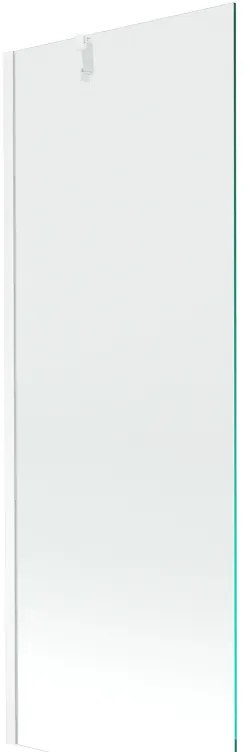 Mexen Next, kádparaván 1 szárny 70 x 150 cm, fix szárny, 6 mm átlátszó üveg, fehér profil, 895-070-000-00-00-20