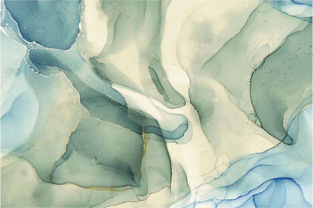 Kép - Tintaabsztrakció 3 (90x60 cm)