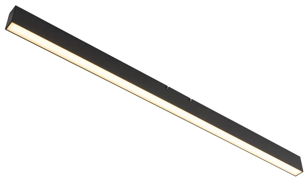 Mennyezeti lámpa fekete, LED-del, 3 lépésben dimmelhető, 2700-4000K, dip kapcsolóval - Keane