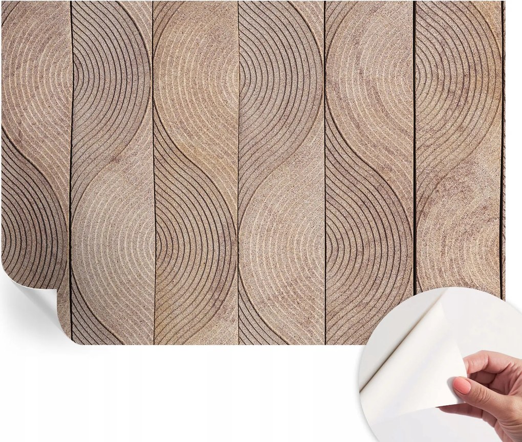 Fotótapéta Dekoratív Fali Tapéta Képek Fa Hullámok 152x104