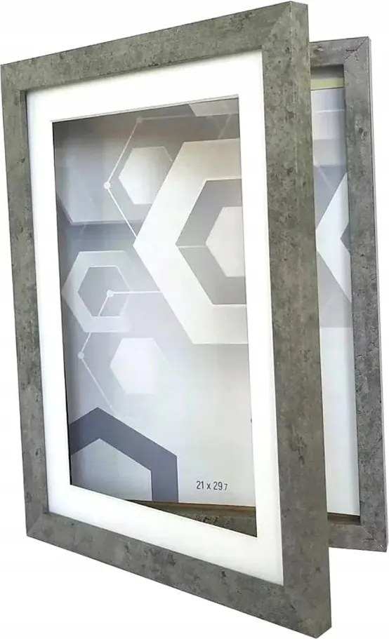 Rajzkeret, 21X29, 7 CM, Betonszínű