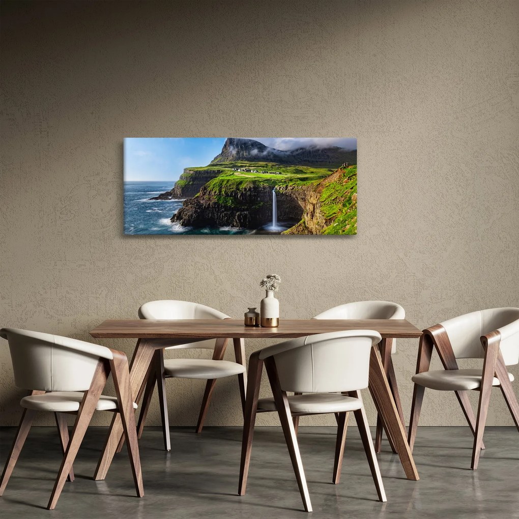 Kép - Múlafossur vízesés (120x50 cm)
