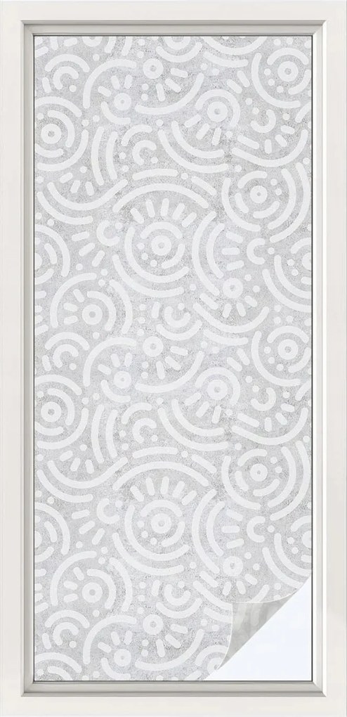 Szélvédőfólia Adatvédelem Geometrikus absztrakt 50x116