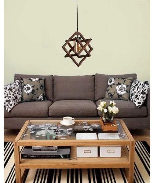 Csillár zsinóron BERLIN 1xE27/60W/230V