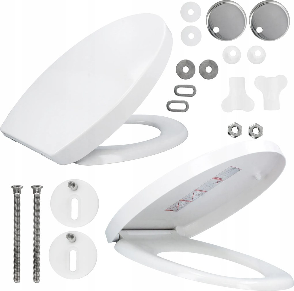 Wc-ülőke Szabadonálló Wc-ülőke Kihúzható Duroplast