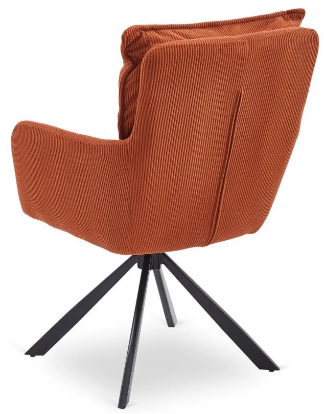 Forgó Étkező/Tárgyaló Rozsdabarna Színben. CITY