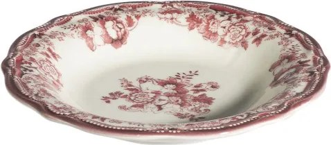 24 részes porcelán étkészlet bordó
