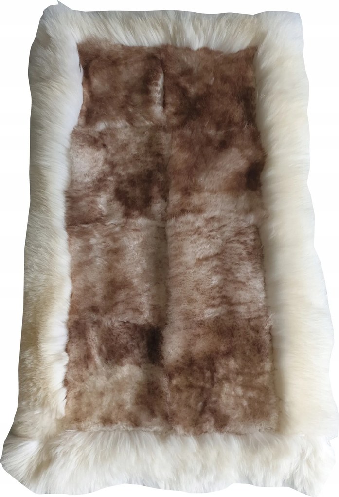 Natúr báránybőr szőnyeg – Ágytakaró nagy