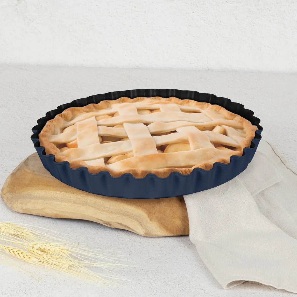 BerlingerHaus Kör alakú torta sütemény forma 28 cm matt kék